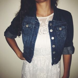 Cropped Jean Jacket